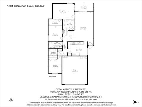 Tiny photo for 1801 Glenwood Oaks Court #A, Urbana, IL 61801 (MLS # 12696589)