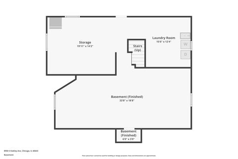 Tiny photo for 8950 S Oakley Avenue, Chicago, IL 60643 (MLS # 12792463)