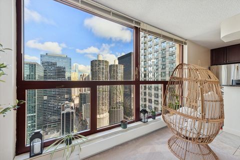 Tiny photo for 200 N Dearborn Street #4407, Chicago, IL 60601 (MLS # 12508909)