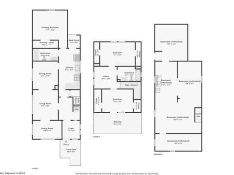 Tiny photo for 1710 S 2nd Avenue, Maywood, IL 60153 (MLS # 12554712)