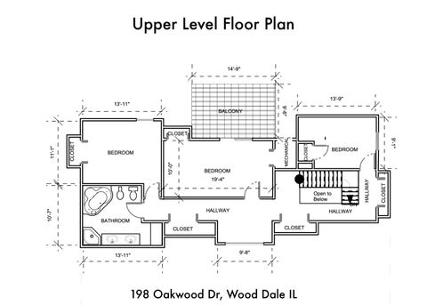 Tiny photo for 198 Oakwood Drive, Wood Dale, IL 60191 (MLS # 12669958)