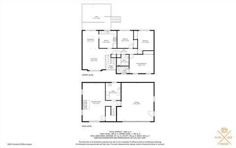 Tiny photo for 1206 N Hershey Road, Bloomington, IL 61704 (MLS # 12515391)