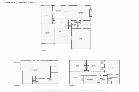 Tiny photo for 1285 Warwick Court, Deerfield, IL 60015 (MLS # 12490218)