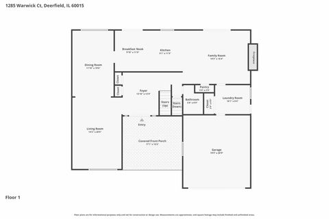 Tiny photo for 1285 Warwick Court, Deerfield, IL 60015 (MLS # 12490218)