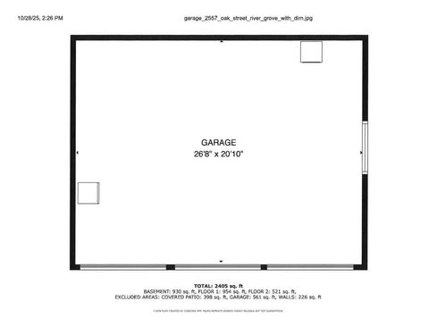 Tiny photo for 2557 Oak Street, River Grove, IL 60171 (MLS # 12594771)