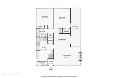 Tiny photo for 1923 N 74th Avenue, Elmwood Park, IL 60707 (MLS # 12773134)