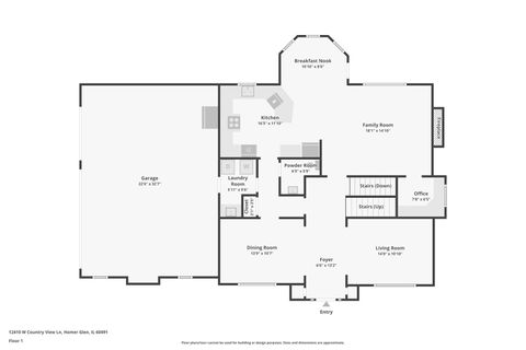 Tiny photo for 12410 Country View Lane, Homer Glen, IL 60491 (MLS # 12602692)