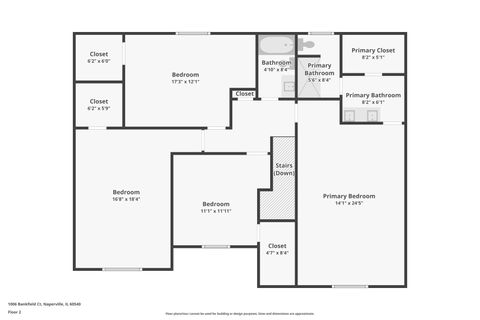 Tiny photo for 1006 Bankfield Court, Naperville, IL 60540 (MLS # 12516825)