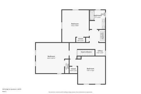 Tiny photo for 322 W High Street, Sycamore, IL 60178 (MLS # 12766233)