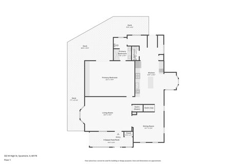 Tiny photo for 322 W High Street, Sycamore, IL 60178 (MLS # 12766233)