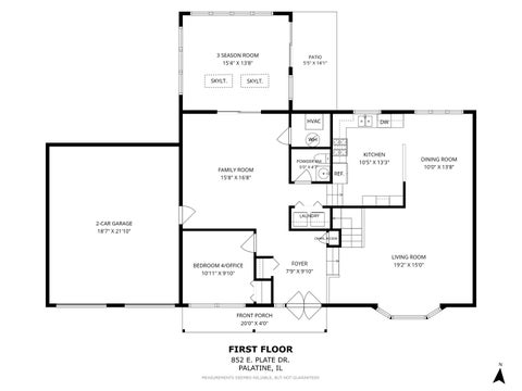 Tiny photo for 852 E Plate Drive, Palatine, IL 60074 (MLS # 12638717)