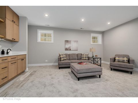 Tiny photo for 3107 N OAKLEY Avenue, Chicago, IL 60618 (MLS # 12450563)