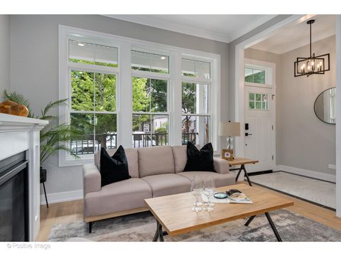 Tiny photo for 3107 N OAKLEY Avenue, Chicago, IL 60618 (MLS # 12450563)