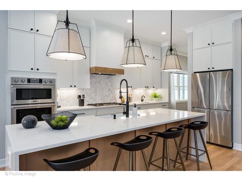 Tiny photo for 3107 N OAKLEY Avenue, Chicago, IL 60618 (MLS # 12450563)