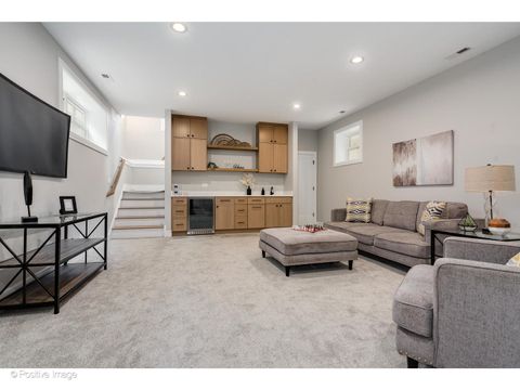 Tiny photo for 3107 N OAKLEY Avenue, Chicago, IL 60618 (MLS # 12450563)