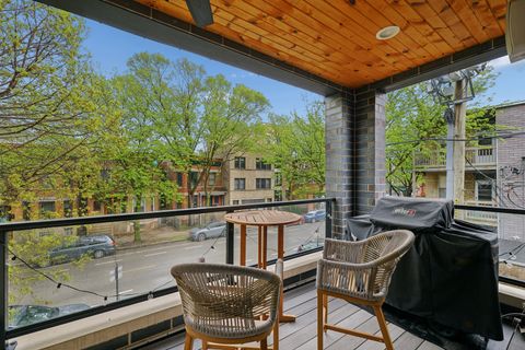 Tiny photo for 3614 N Damen Avenue #2, Chicago, IL 60618 (MLS # 12632026)