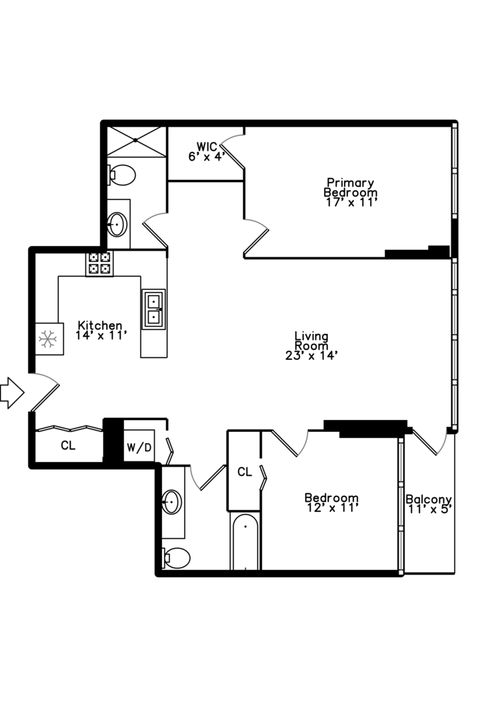 Tiny photo for 1901 S CALUMET Avenue #2712, Chicago, IL 60616 (MLS # 12414438)