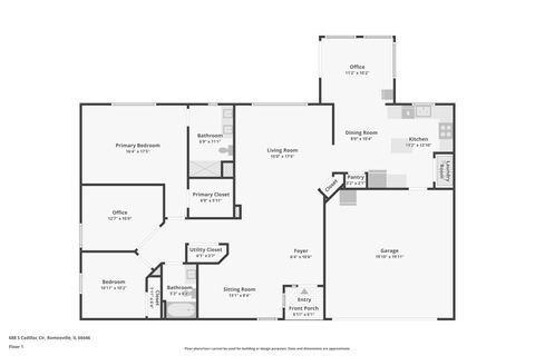 Tiny photo for 688 Cadillac Circle, Romeoville, IL 60446 (MLS # 12552974)