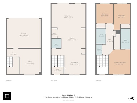 Tiny photo for 17317 Roscommon Road, Tinley Park, IL 60477 (MLS # 12738890)