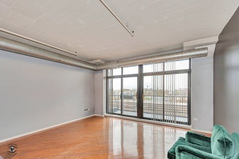Tiny photo for 1525 S Sangamon Street #315P, Chicago, IL 60608 (MLS # 12451230)