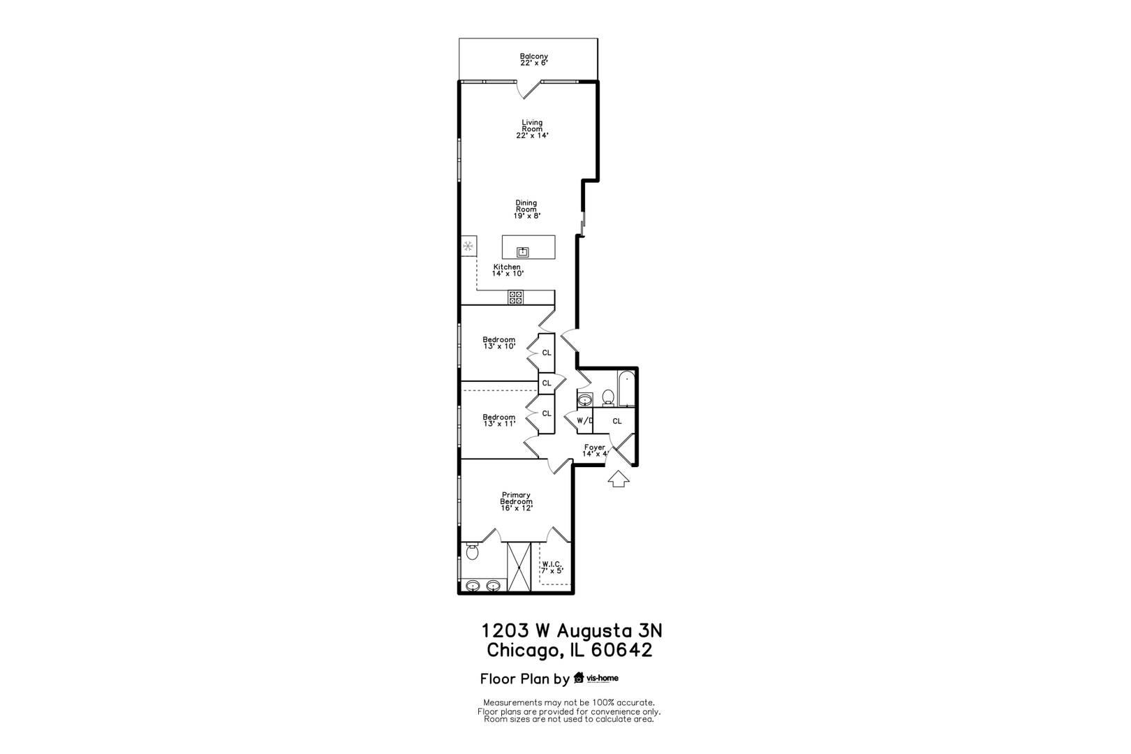 1203 W Augusta Boulevard 3N