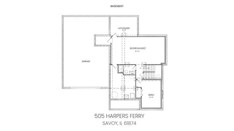Tiny photo for 505 Harpers Ferry Road, Savoy, IL 61874 (MLS # 12613179)