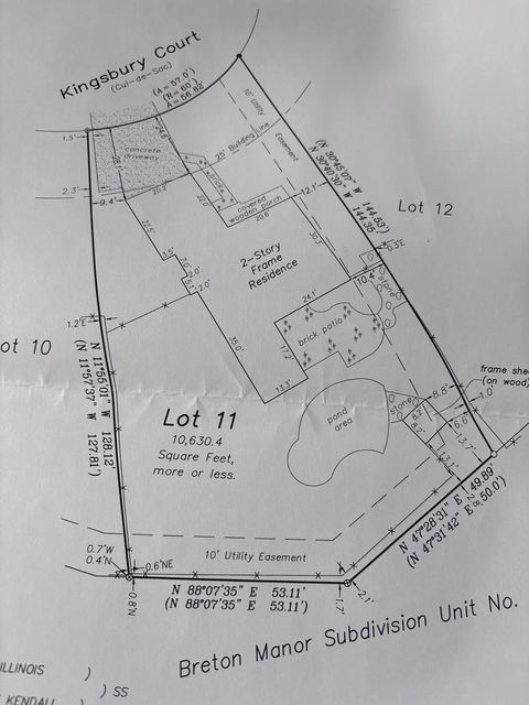 Tiny photo for 635 Kingsbury Court, Batavia, IL 60510 (MLS # 12601197)