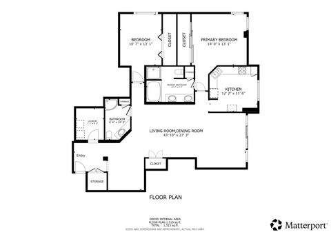 Tiny photo for 3100 Lexington Lane #201, Glenview, IL 60026 (MLS # 12619221)
