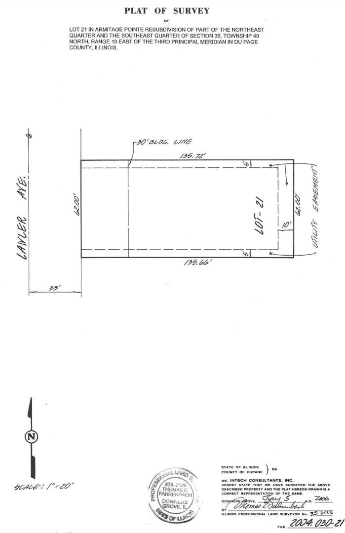 8 VACANT LOTS Armitage Avenue