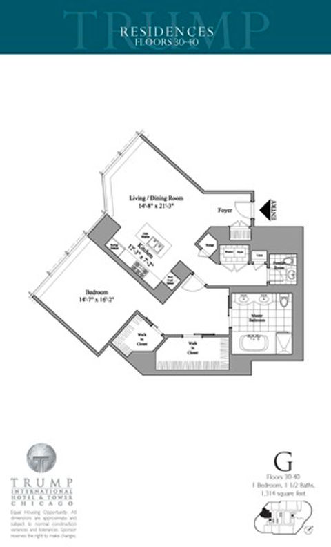 Tiny photo for 401 N Wabash Avenue #31G, Chicago, IL 60611 (MLS # 12485506)