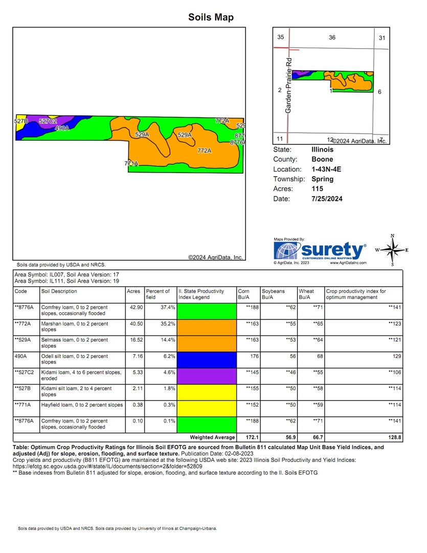 Lot 2 Garden Prairie Road