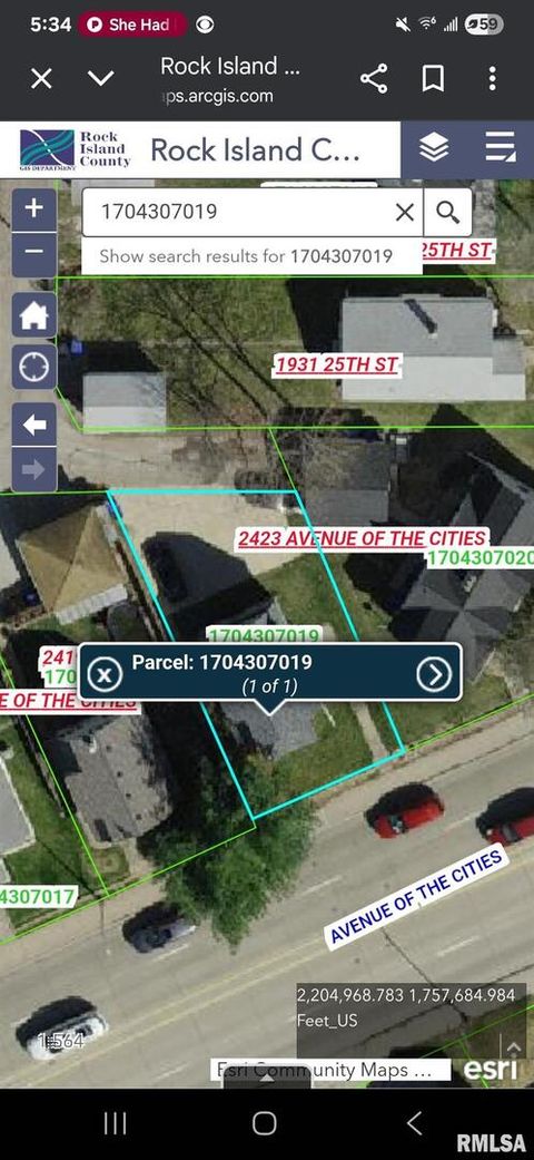 Tiny photo for 2419 AVENUE OF THE CITIES Avenue, Moline, IL 61265 (MLS # QC4267011)