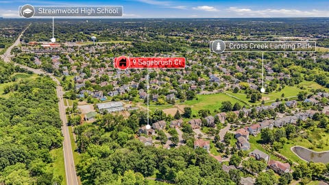 Tiny photo for 9 Sagebrush Court, Streamwood, IL 60107 (MLS # 12690449)