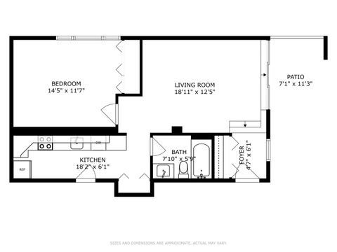 Tiny photo for 1069 W FOSTER Avenue #1C, Chicago, IL 60640 (MLS # 12531461)