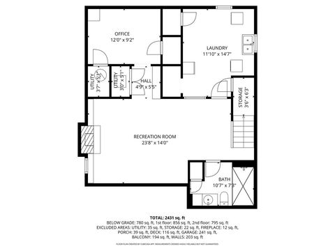 Tiny photo for 1734 N 78th Avenue, Elmwood Park, IL 60707 (MLS # 12518467)
