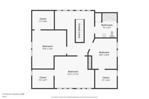 Tiny photo for 217 Prairie Avenue, Libertyville, IL 60048 (MLS # 12780560)