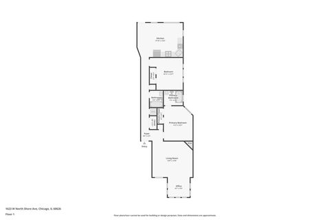 Tiny photo for 1623 W North Shore Avenue #3, Chicago, IL 60626 (MLS # 12627594)