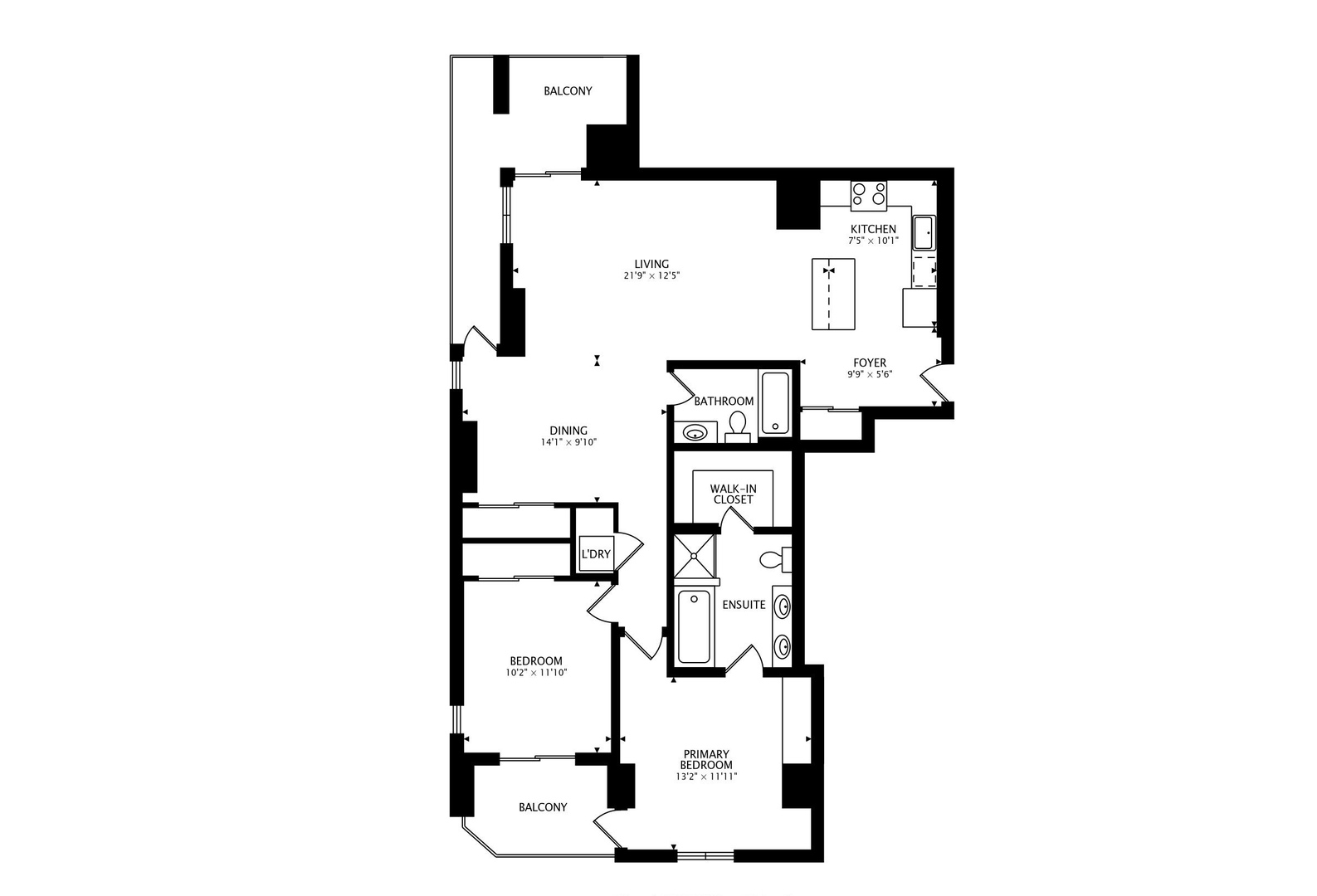 Chicago, Illinois 60605, United States, 2 Bedrooms Bedrooms, ,2 BathroomsBathrooms,Residential,Active,245350