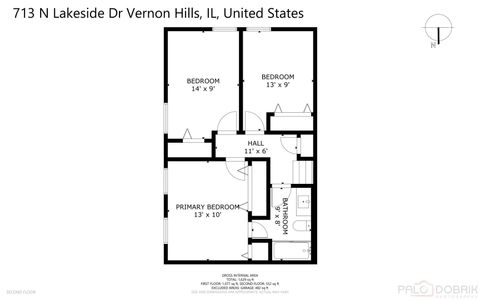 Tiny photo for 713 N Lakeside Drive, Vernon Hills, IL 60061 (MLS # 12437348)