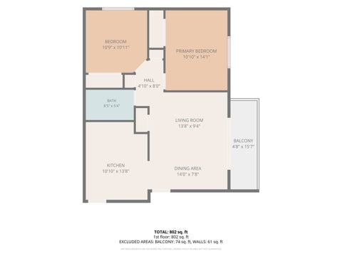 Tiny photo for 11123 S 84th Avenue #2B, Palos Hills, IL 60465 (MLS # 12718886)