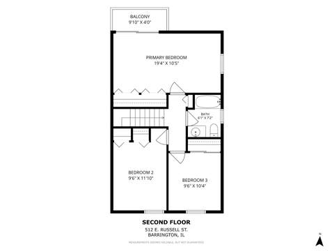 Tiny photo for 512 E Russell Street, Barrington, IL 60010 (MLS # 12638441)