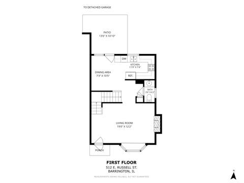Tiny photo for 512 E Russell Street, Barrington, IL 60010 (MLS # 12638441)
