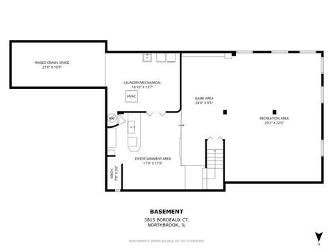 Tiny photo for 3815 Bordeaux Avenue, Northbrook, IL 60062 (MLS # 12499375)