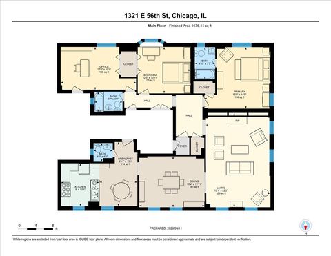 Tiny photo for 1321 E 56th Street #2, Chicago, IL 60637 (MLS # 12589452)