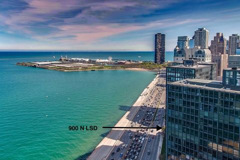 Tiny photo for 910 N Lake Shore Drive #2518, Chicago, IL 60611 (MLS # 12686111)