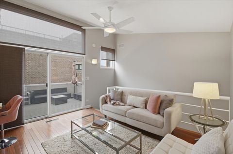 Tiny photo for 678 N Peoria Street #C, Chicago, IL 60642 (MLS # 12420033)