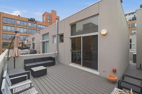 Tiny photo for 678 N Peoria Street #C, Chicago, IL 60642 (MLS # 12420033)