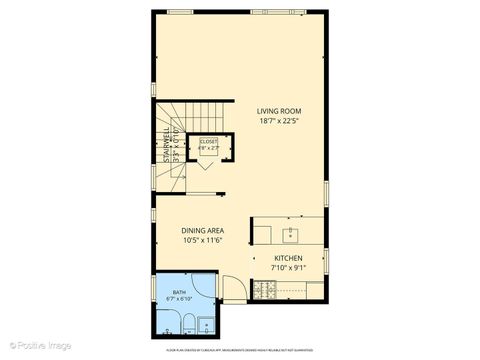 Tiny photo for 1409 W SUPERIOR Street #3F, Chicago, IL 60642 (MLS # 12576487)