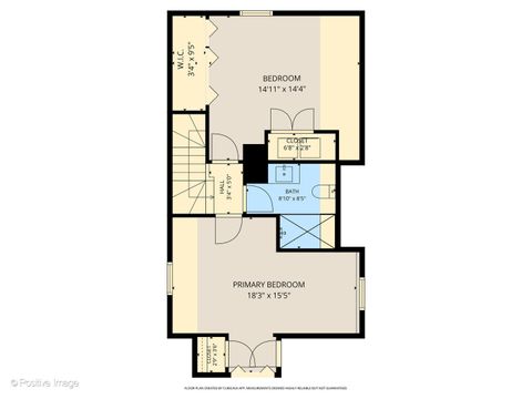 Tiny photo for 1409 W SUPERIOR Street #3F, Chicago, IL 60642 (MLS # 12576487)