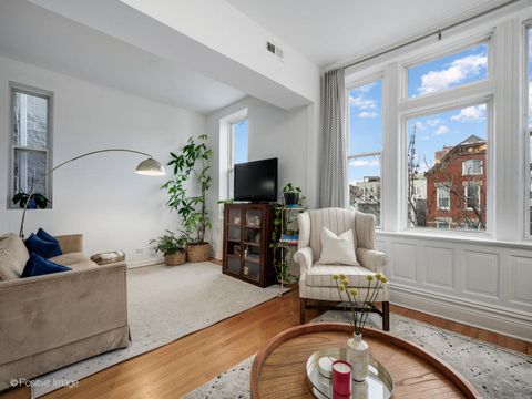 Tiny photo for 1409 W SUPERIOR Street #3F, Chicago, IL 60642 (MLS # 12576487)